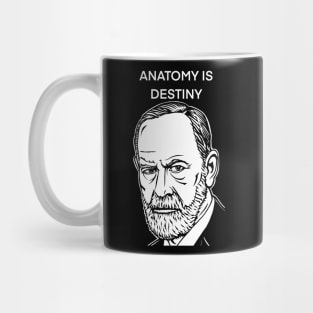 SIGMUND FREUD quote .4 - ink portrait Mug